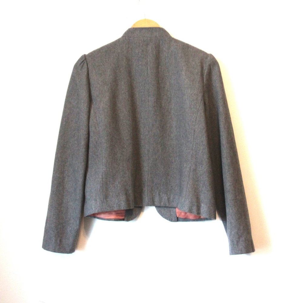 Vintage David Benjamin Grey Cropped Jacket - image 4